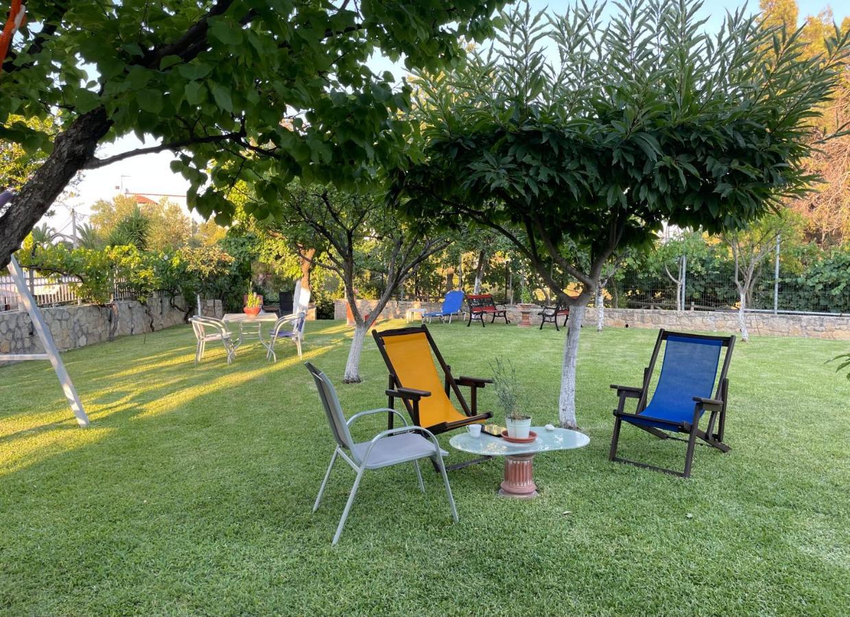 Villa Maira Afytos Bagian luar foto