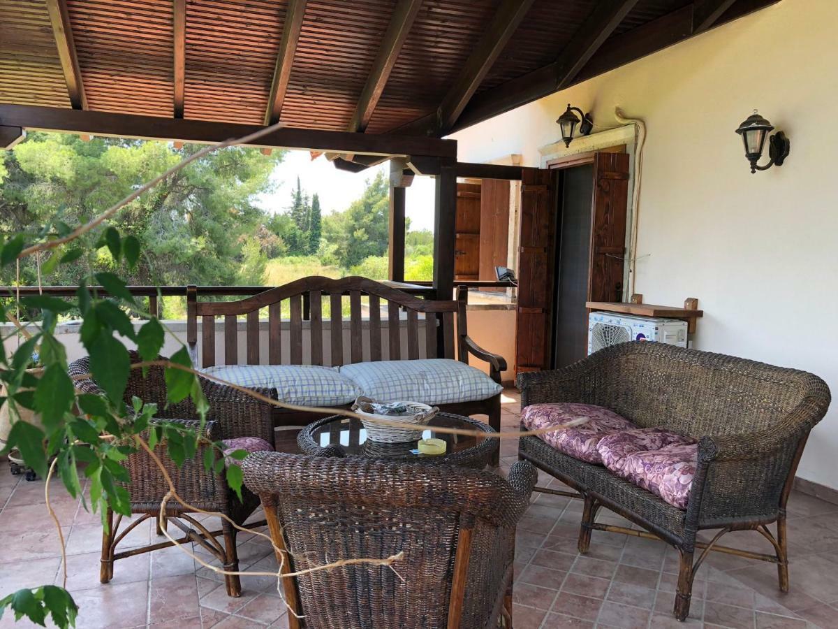 Villa Maira Afytos Bagian luar foto